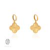 گوشواره طلا طرح ونکلیف کد 305CE