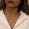 آویز طلا کودک بدون زنجیر طرح گربه کد BP101