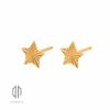 گوشواره طلا طرح ستاره کد FE101