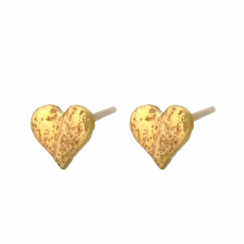 گوشواره طلا طرح قلب کد FE119