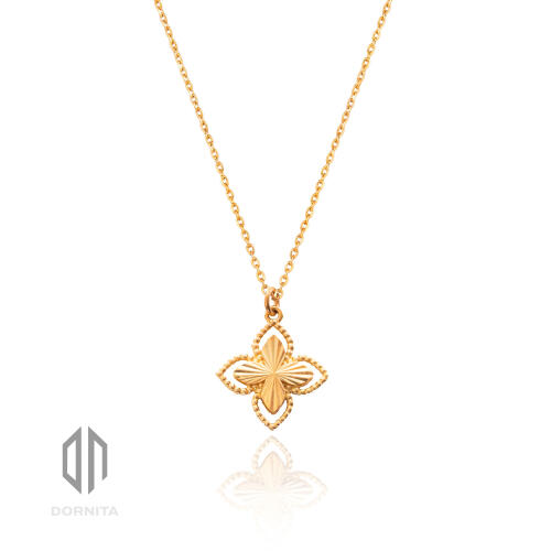 گردنبند طلا با آویز طرح روبرتو کوین کد 677CN