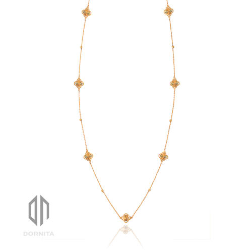 رولباسی طلا طرح ونکلیف کد 676CN