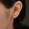 گوشواره طلا طرح باستانی کد FE102