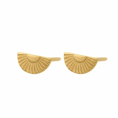 گوشواره طلا طرح باستانی کد FE102