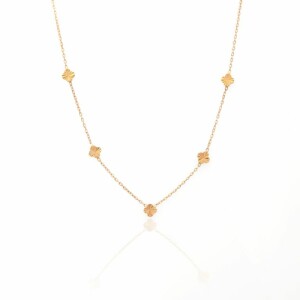 گردنبند طلا طرح ونکلیف تراش کد FN106