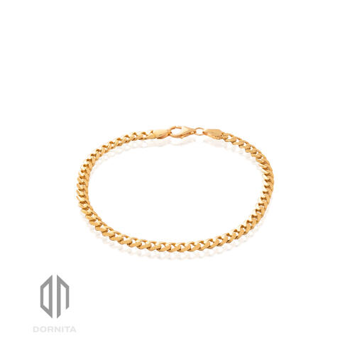 دستبند طلا طرح کارتیه مدل باریک کد 603CB