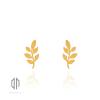 گوشواره طلا طرح برگ کد 687LE
