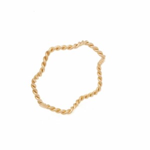 انگشتر طلا طرح پیچ کد FR100
