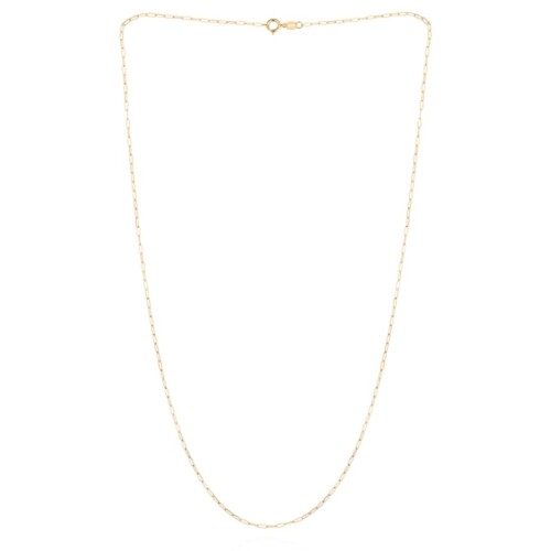 زنجیر طلا طرح هرمس کد FD105