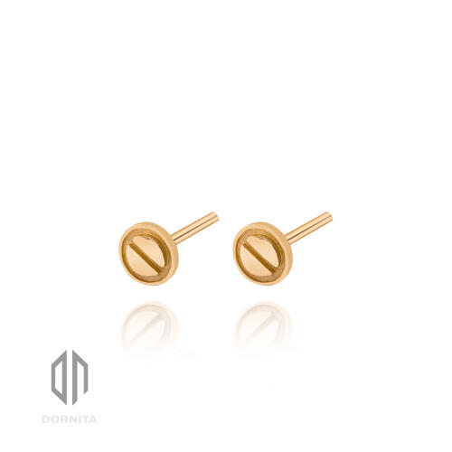 گوشواره طلا طرح کارتیه کد 506CE
